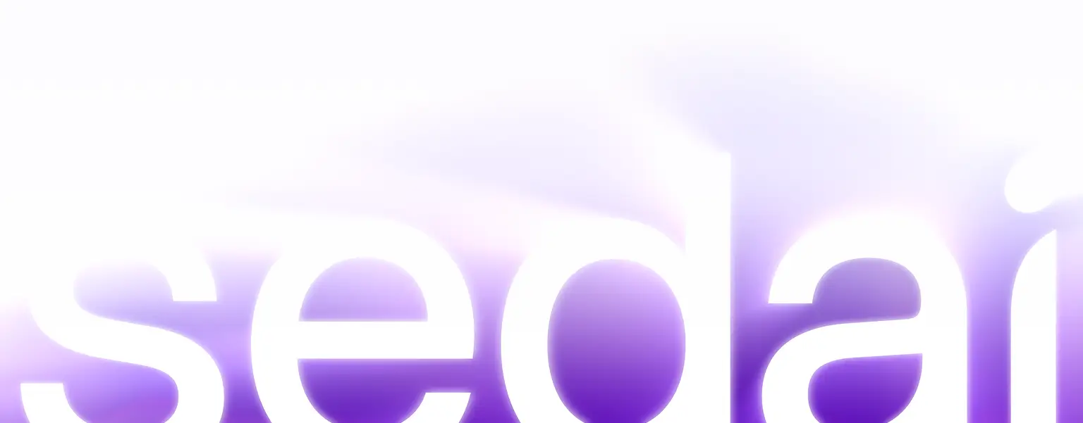 Decorative footer bottom graphic saying Sedai